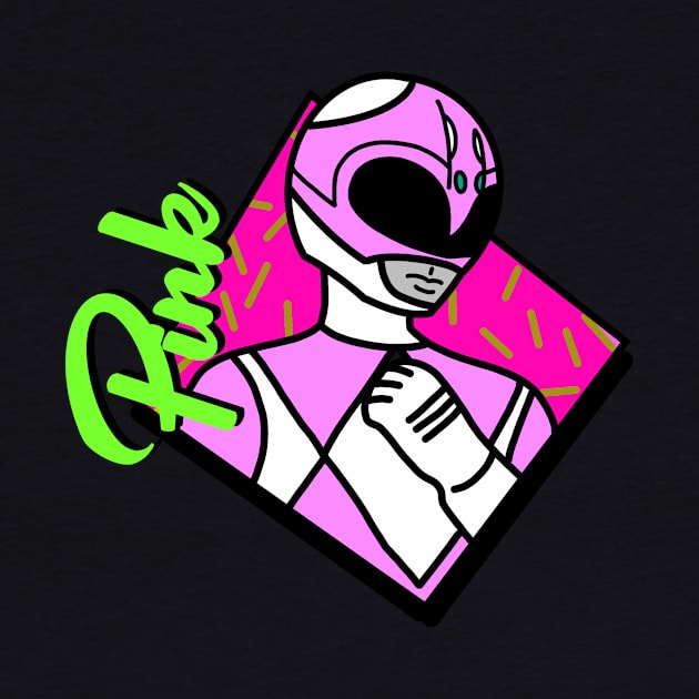 Pink Ranger by SimplePeteDoodles